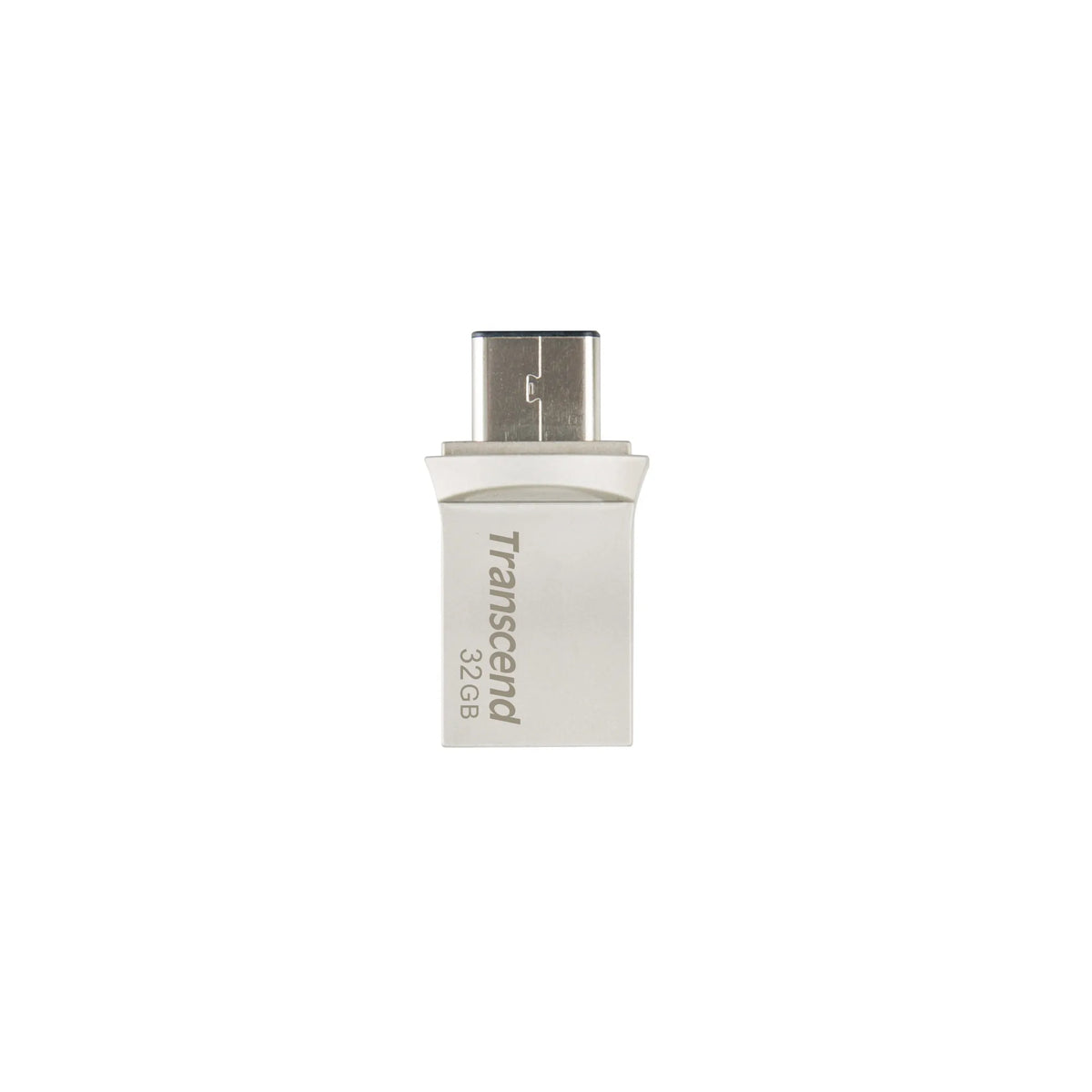 TRANSCEND 128GB JETFLASH 890 USB-C & USB 3.1 OTG FLASH DRIVE - SILVER - image 2