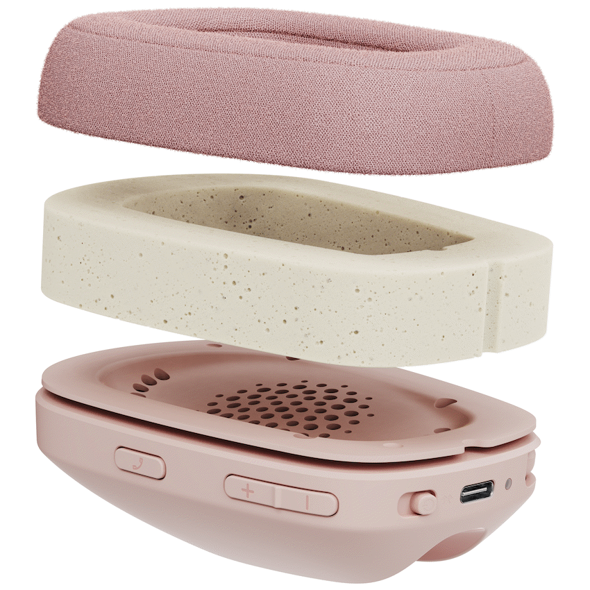 Logitech(R) Zone Vibe 100 Wireless Headphones - Rose - image 2