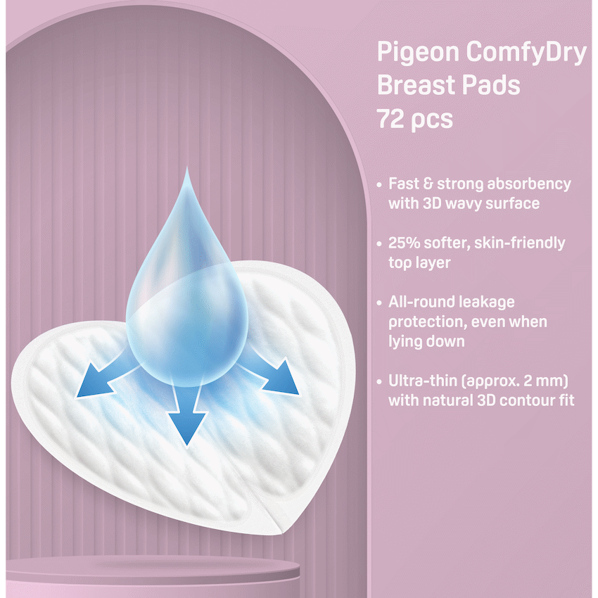 Pigeon Comfydry Breast Pads 72 pcs - image 2