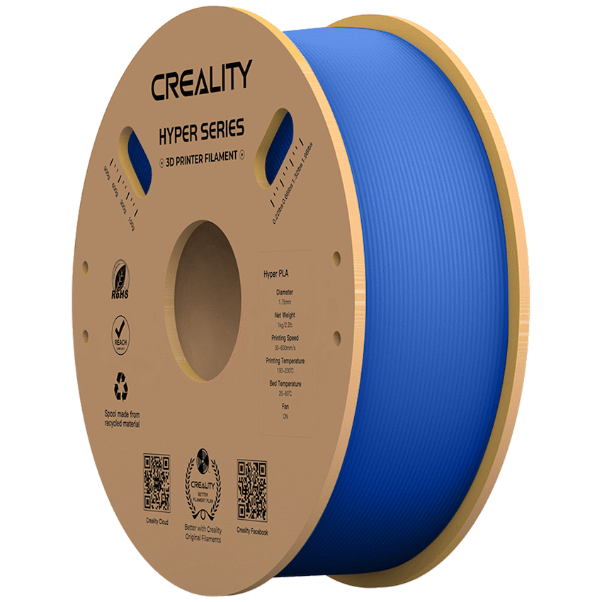 Creality Hyper PLA High-Speed Blue Filament 1kg - image 2