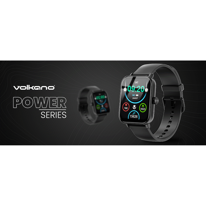 Volkano Chroma Series Smartwatch with Black Strap - image 2