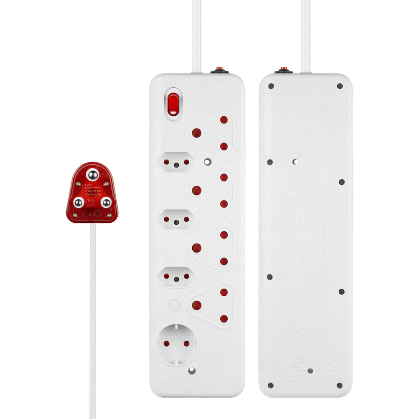 Nexon 8-Way High Surge Multiplug 0.5m - image 2