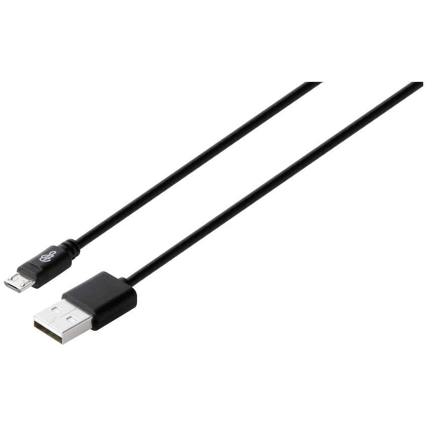 Pro Bass Power Series Boxed Round Micro USB Cable - Black - image 2