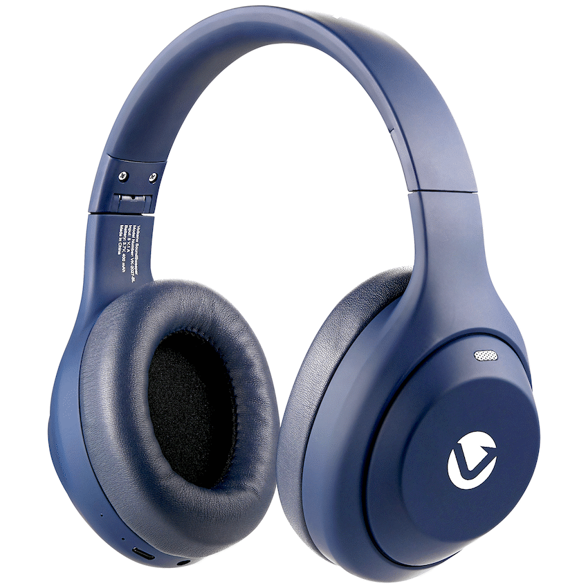 Volkano SoundSweeper Series Active Noise Cancelling bluetooth Headphones - Blue - image 2