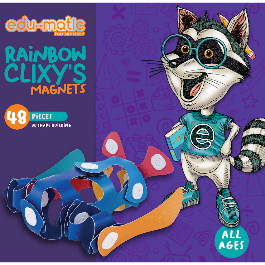 Edu-matic Rainbow Clixys 48 pc - image 2
