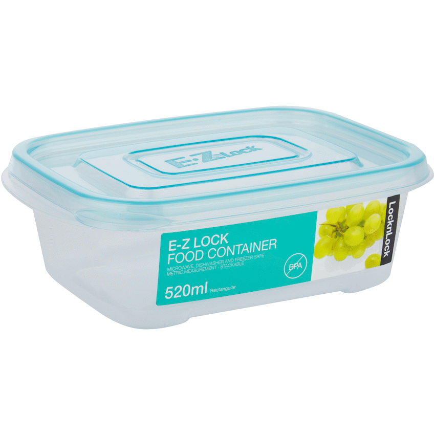 LocknLock EZ Lock rect 520ml blue - image 2