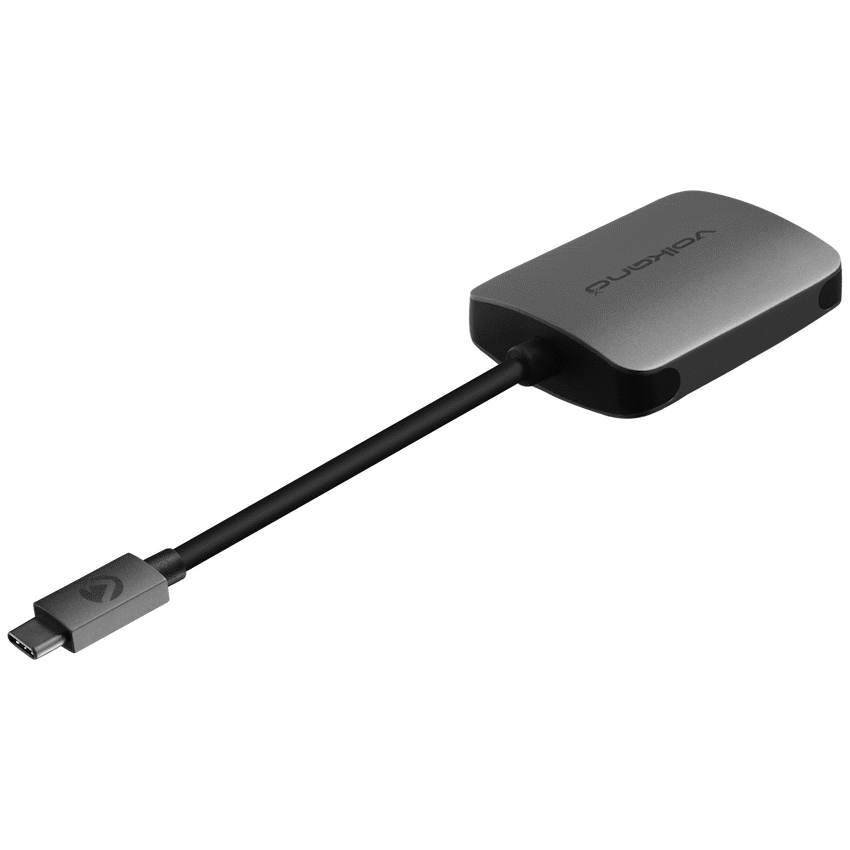 VolkanoX Core LAN series USB Type C to Gigabit LAN adaptor - Charcoal - image 2