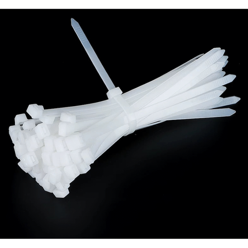 Ellies Cable Tie 7.9mmX 400mm - 50 PACK SIZE - WT - image 2