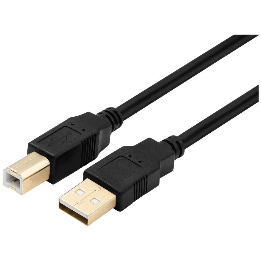 Volkano Print Series USB Printer Cable 1.8m - Black - image 2