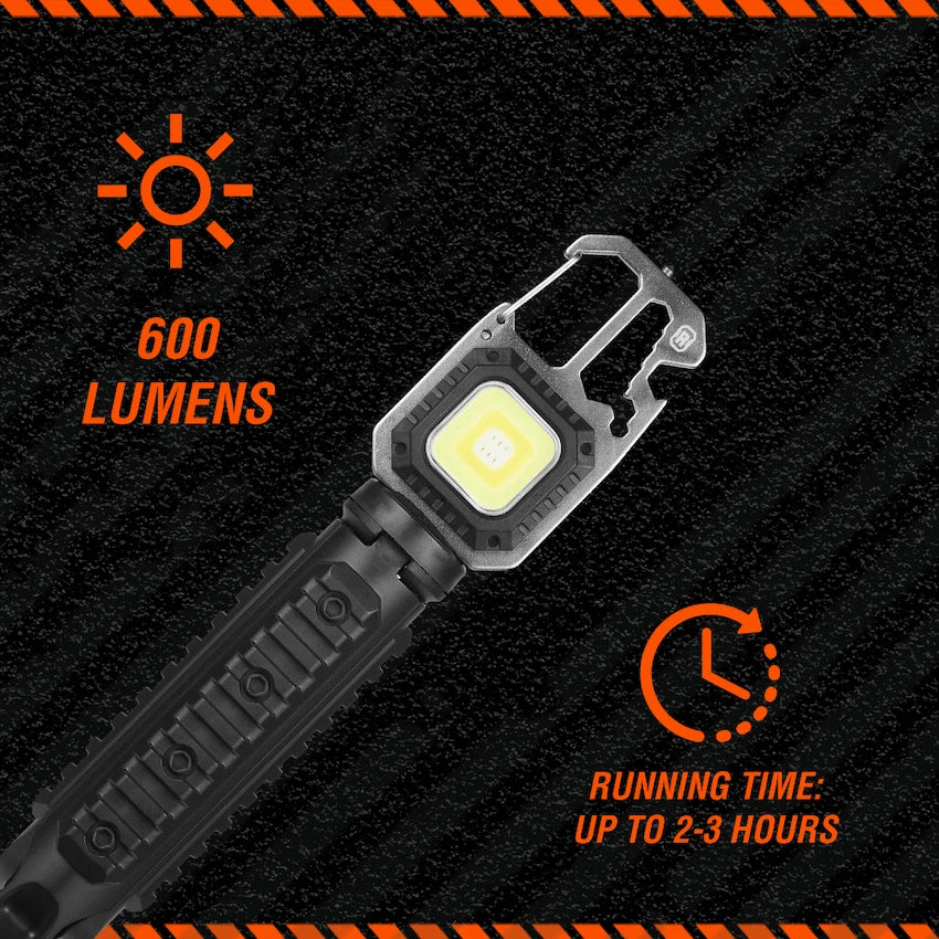 Rugged by Volkano Multi-Function Keychain Light with Tripod - image 2