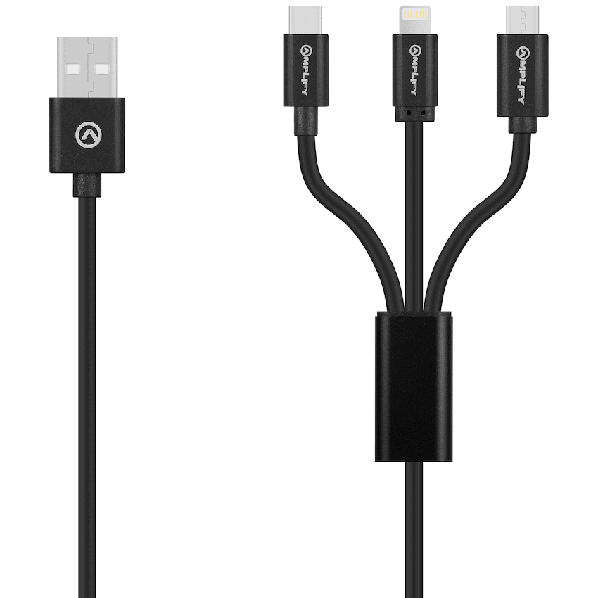 Amplify On the Fly 3-in-1 Charging Cable 1m - image 2