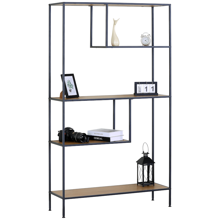 Everfurn Felix Bookshelf - Oak - image 2