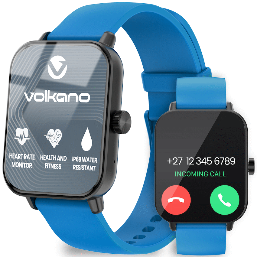 Volkano Chroma Series Smartwatch with Blue Strap - image 2