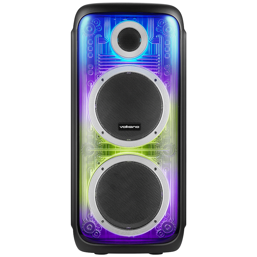 Volkano Cyber Series Dual 8" Party Speaker - image 2