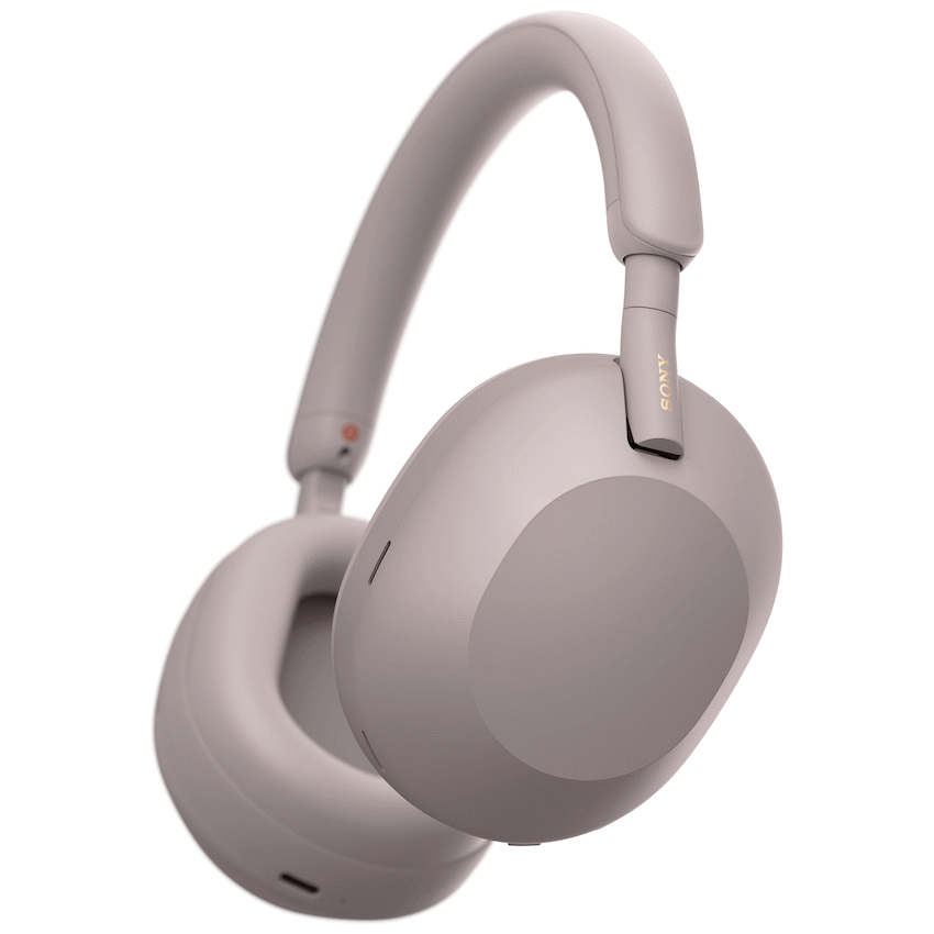 Sony WH1000XM5 Noise Cancelling BT Headphones - Smoky Pink - image 2