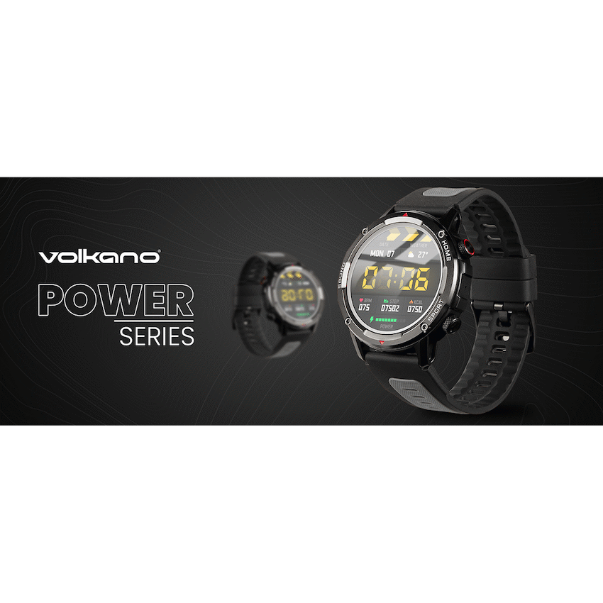 Volkano Power Series Smart Watch - Black - image 2