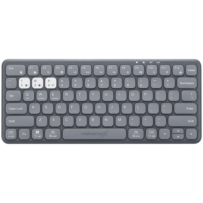 VolkanoX Blaze Bluetooth Wireless Keyboard and Mouse Combo - Graphite - image 2