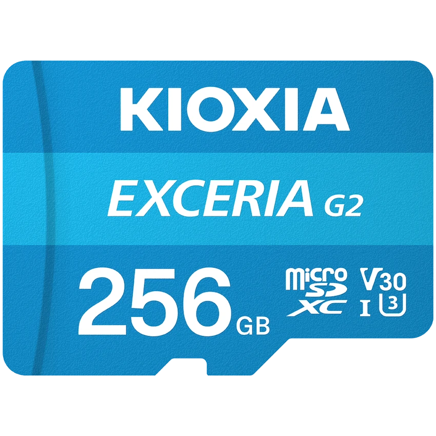 Kioxia 256GB Micro SDXC- UHS-ICard-100MBs - image 2