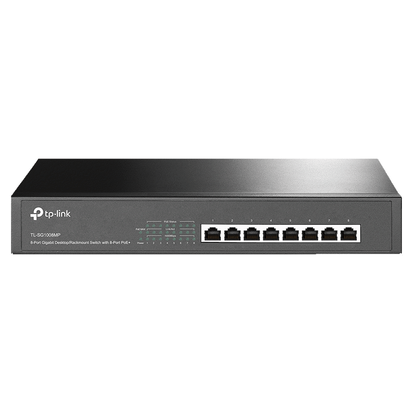 TP-Link TL-SG1008MP 8-Port Gigabit Desktop/Rackmount Switch with 8-Port PoE+ - image 2