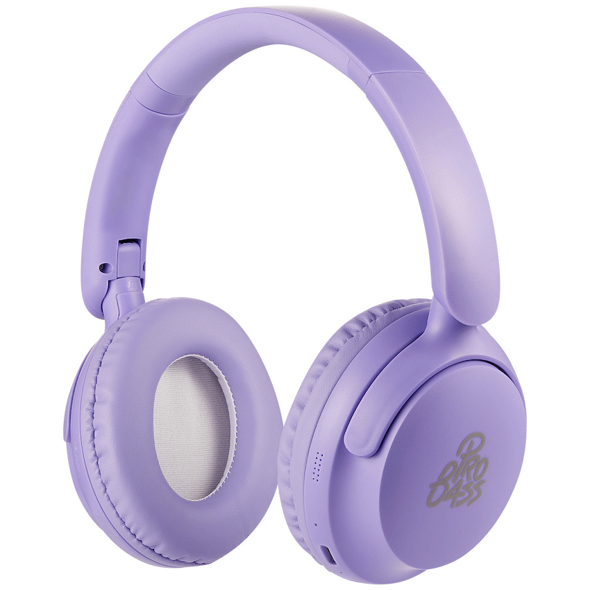 Pro Bass Pixel Bluetooth Wireless Headphones - Purple - image 2
