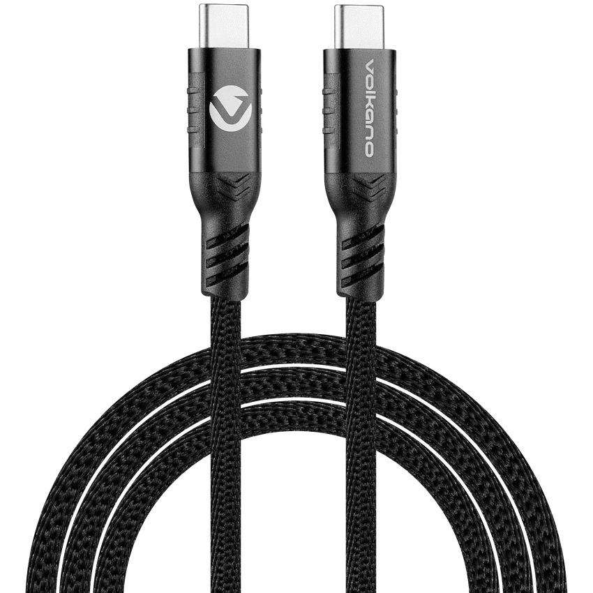Volkano Weave Series 60w Magnetic Type-C Cable - Black - image 2