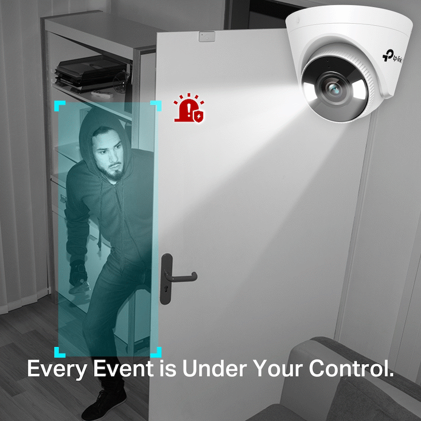 TP-Link Vigi C440 4MP 4mm Full-Color Turret Network Camera - image 2
