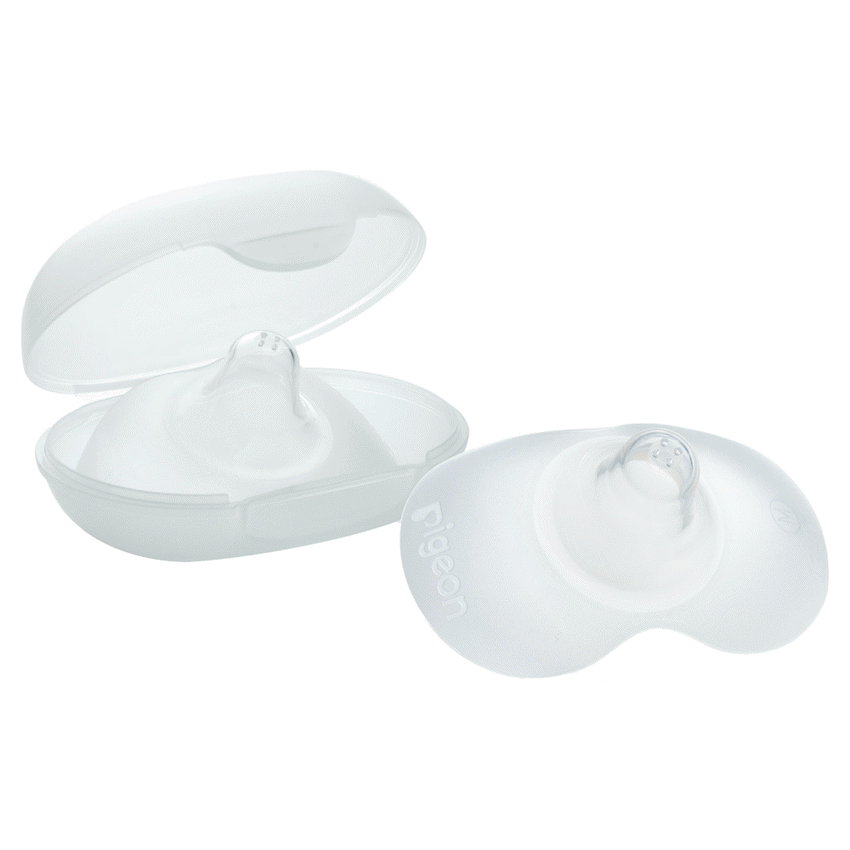 Pigeon - Silicone Nipple Shield (M) (Size 2) (2 Pc) - image 2
