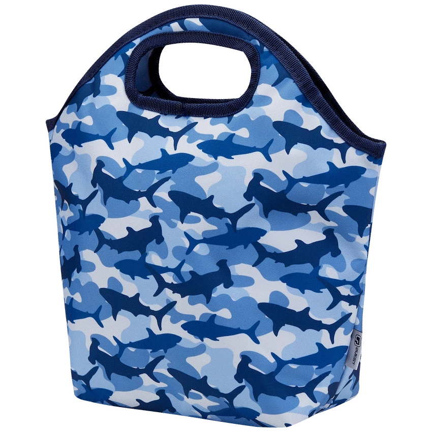 Quest Shark Cammo Lunch Bag Blue - image 2
