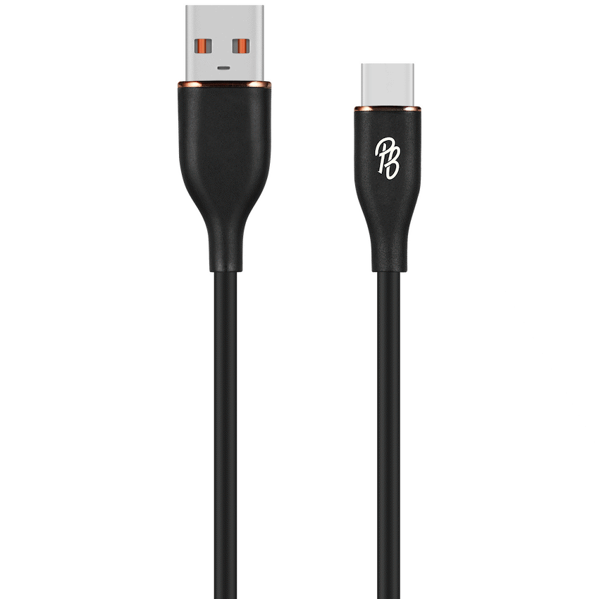 Pro Bass FlexiCord Series 2m USB to Type-C Charging Cable - Black - image 2
