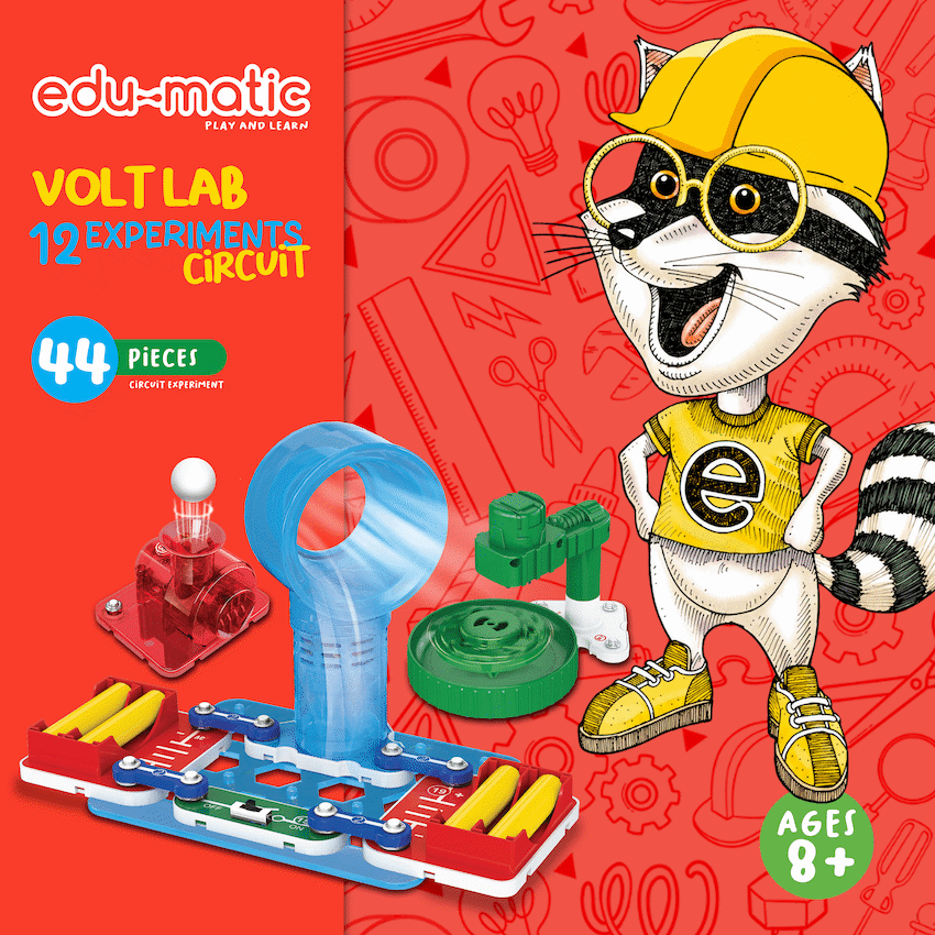 Edu-matic Volt Lab 12 Circuit Experiments - image 2