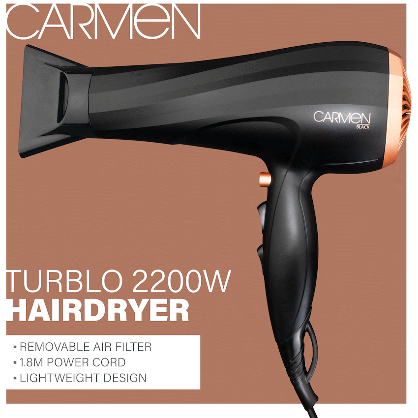 Carmen Turblo 2200w Hair Dryer - image 2