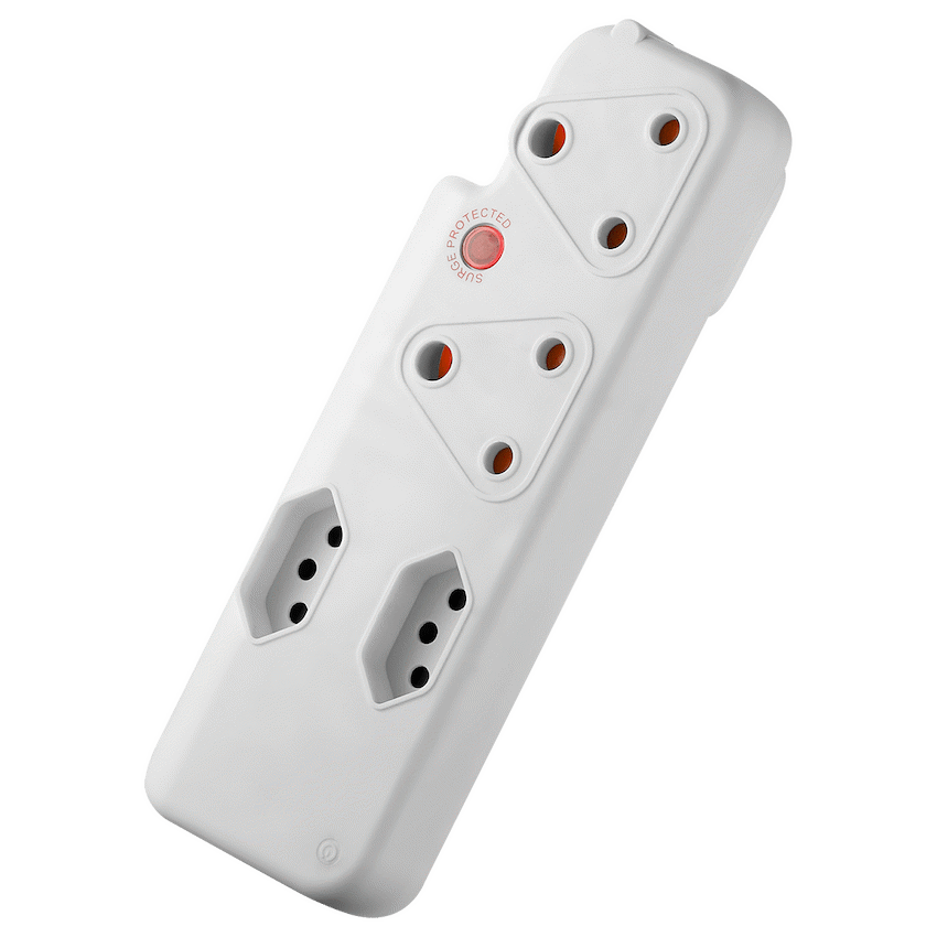 Ellies 4-Way Surge Adaptor - WT - image 2