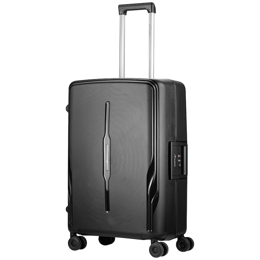 Travelwize Clipper PP 65cm 4-Wheel Spinner Luggage Black - image 2