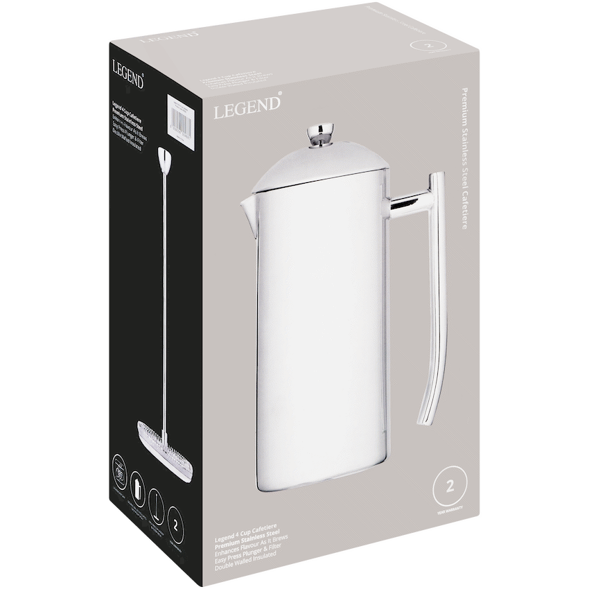 Legend Stainless steel 4 cup cafetiere - image 2