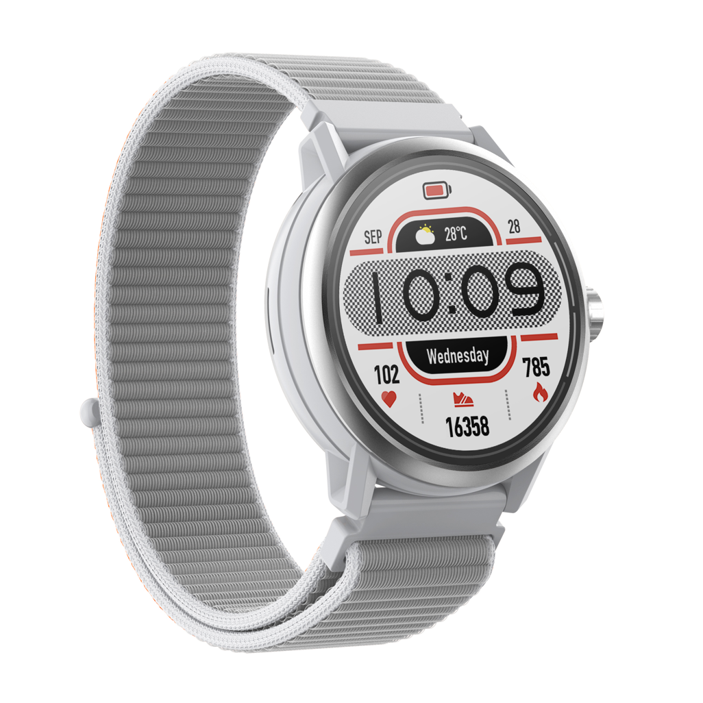 Volkano Tide Series Waterproof Smart Watch - Silver