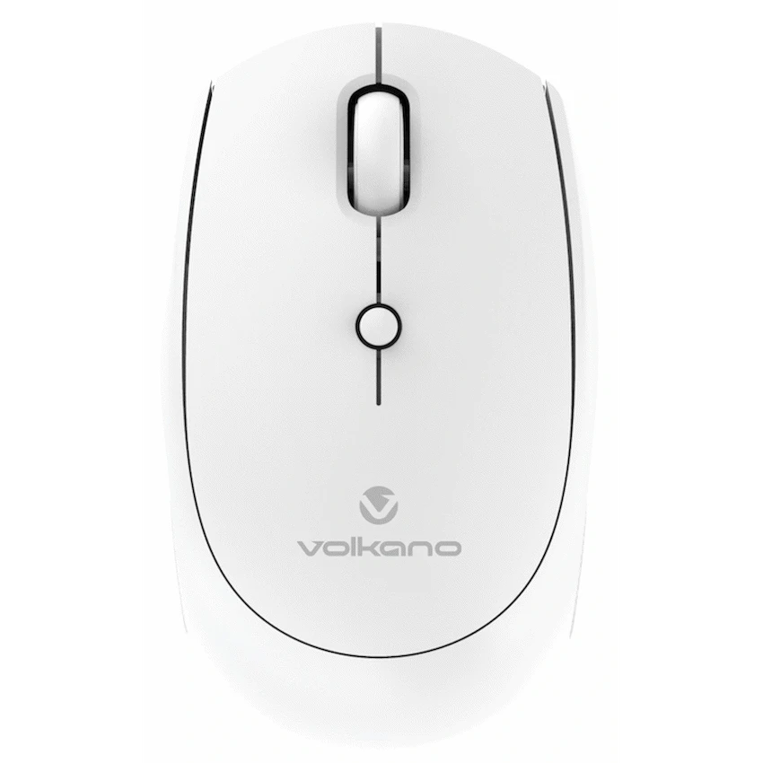 Volkano Talc Wireless Mouse - White - image 2