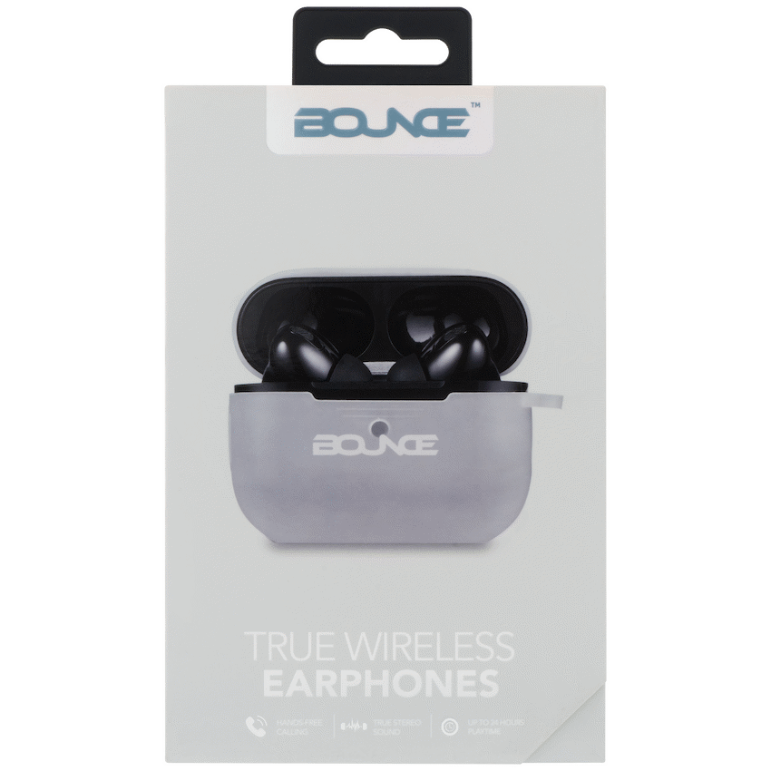 Bounce Clef X True Wireless Earphones + Silicone Accessories - Black - image 2