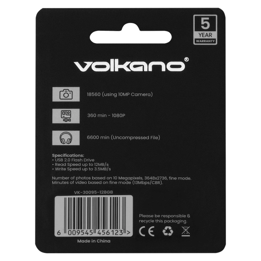 Volkano USB 2.0 Flash Drive 128gb - image 2