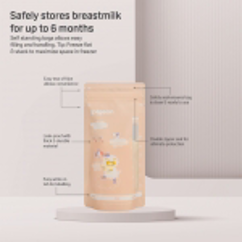 Pigeon - Breast Milk Storage Bag 180ml Animal Design