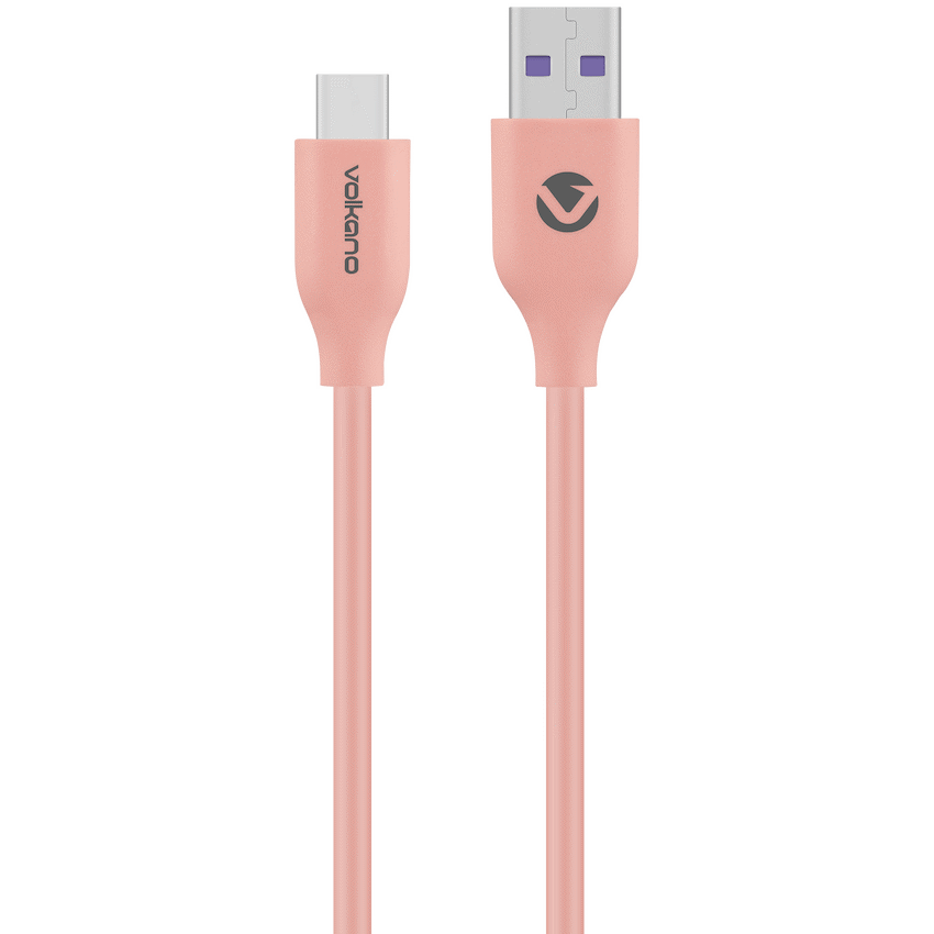 Volkano Flexi Series USB to Type-C 1.5m 30w - Pink - image 2
