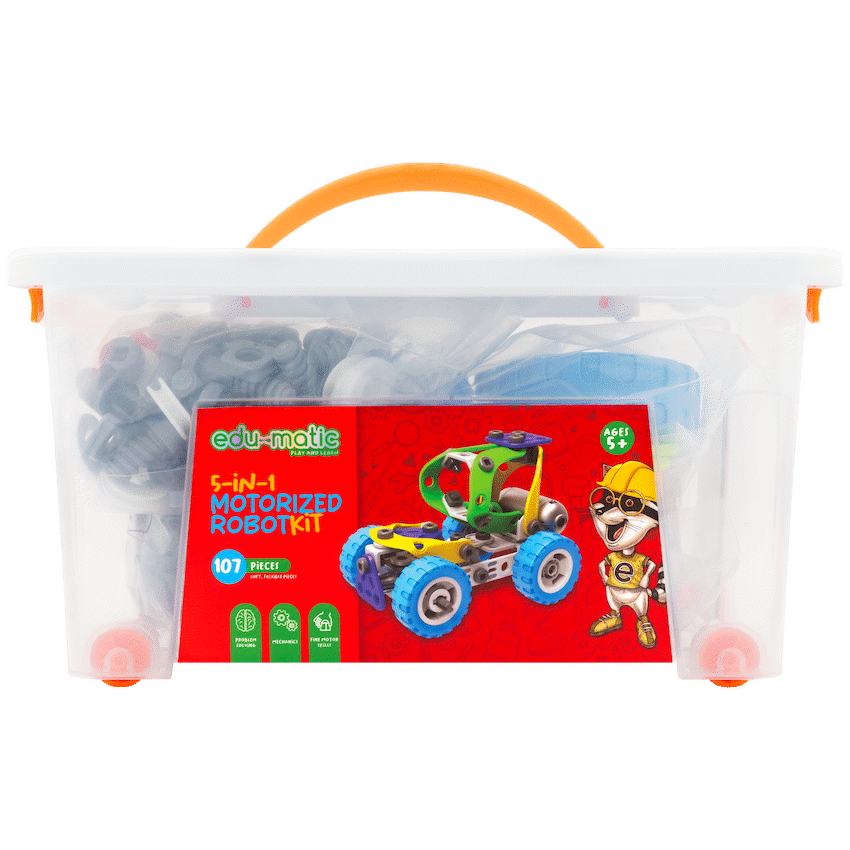 Edu-matic Flexi Build Robot Kit (107 pcs) - image 2