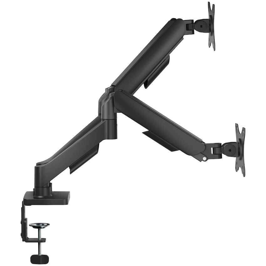 Volkano Steel Series Full Motion Dual Monitor Desk Mount 17" - 32" - image 2