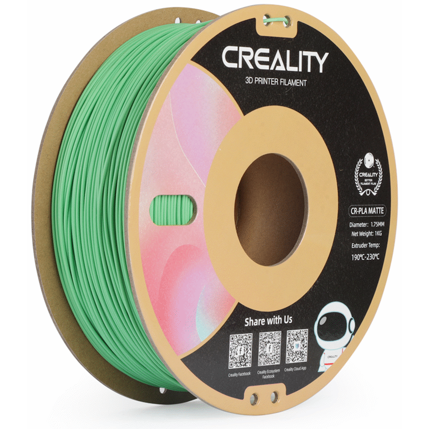 Creality CR-PLA Filament, Matte Avocado Green, 1Kg - image 2