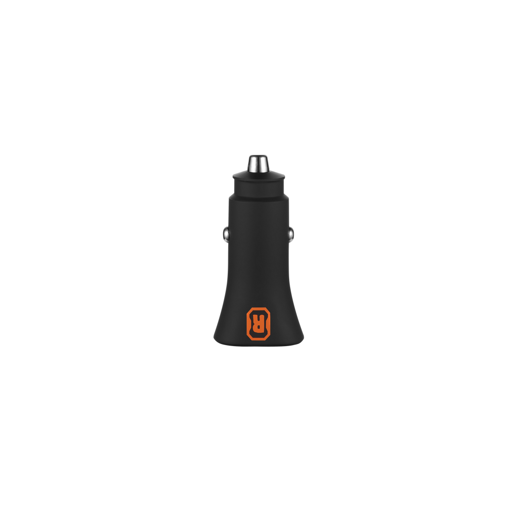 Rugged by Volkano Dual USB Car Charger with QC3.0 and PD