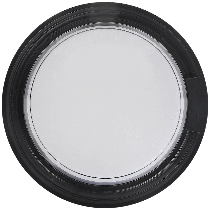 Ellies Cresent Series AC 24W Round LED Bulkhead - PC - BK - image 2