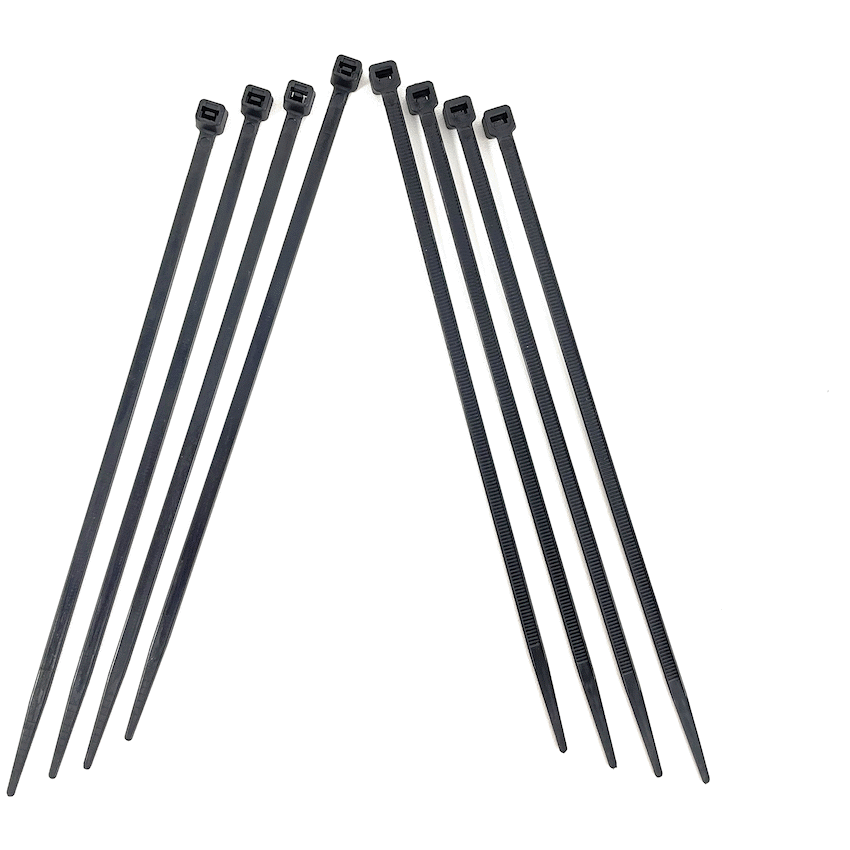Ellies Cable Tie 3.6mm X 150mm -  100 PACK SIZE - BK - image 2