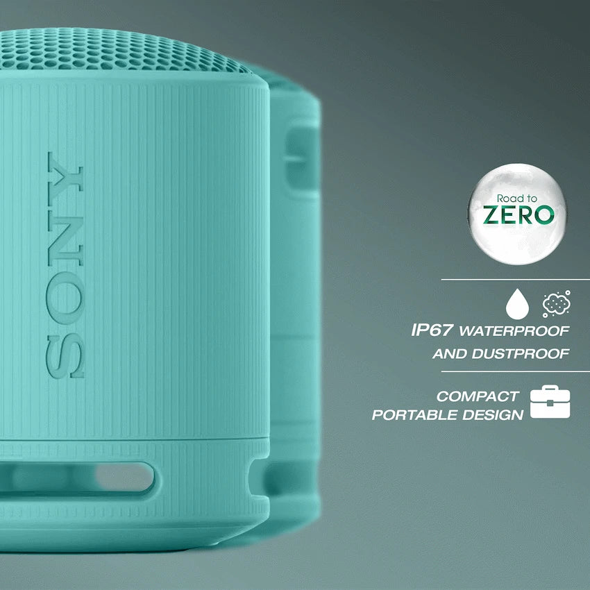 Sony XB100 Portable Bluetooth Speak - Blue - image 2