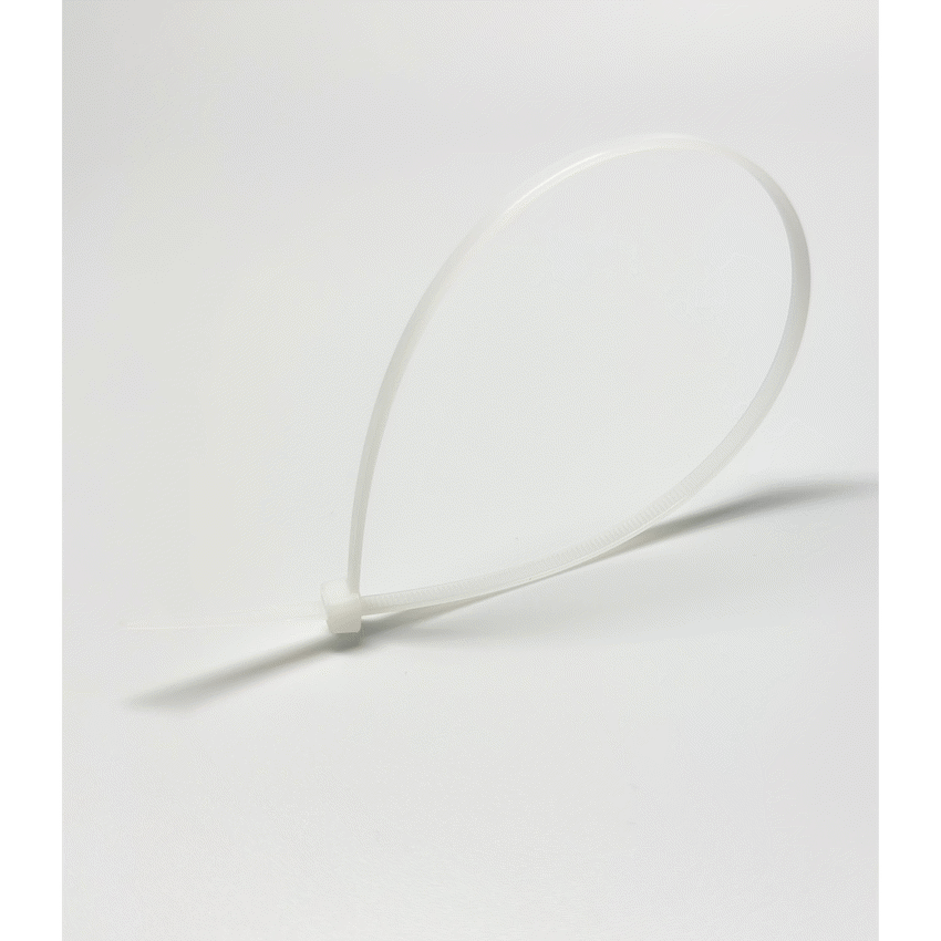 Ellies Cable Tie 4.8mm X 300mm -  100 PACK SIZE - WT - image 2