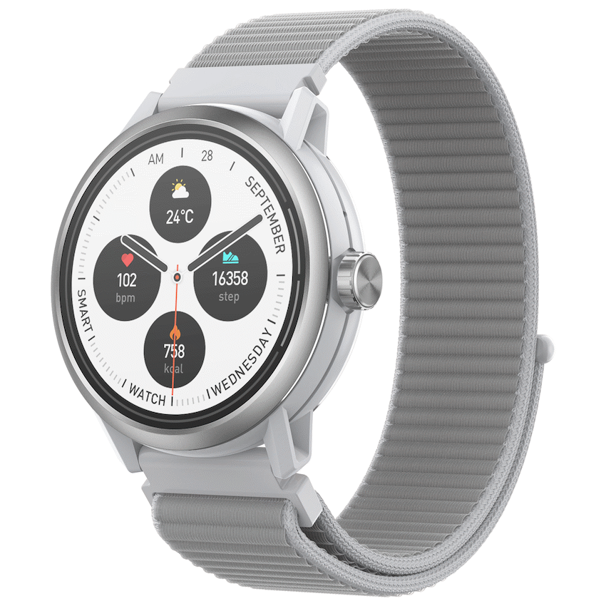 Volkano Tide Series Waterproof Smart Watch - Silver - image 2