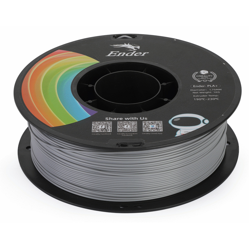 Ender PLA+ Filament Grey 1Kg - image 2